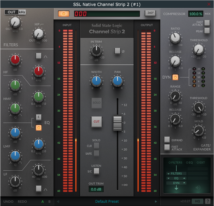 Solid State Logic『SSL Native Channel Strip 2』まるで高級コンソールを操作しているような チャンネルストリップ  プラグイン | 【マルひろ！】